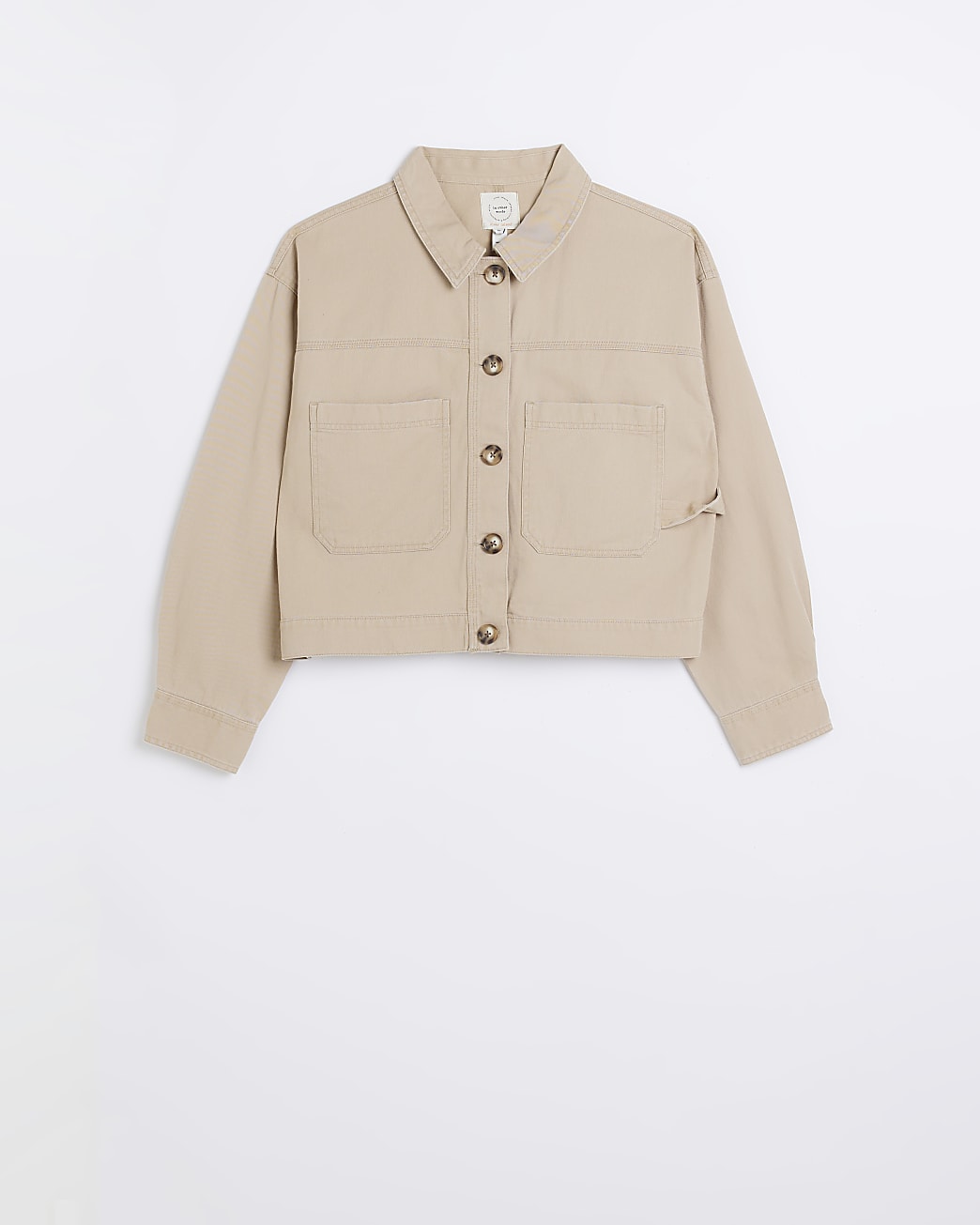 Beige casual jacket