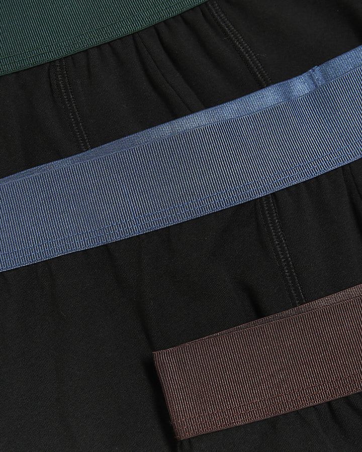 Black Regular Fit Multipack of 4 Trunks