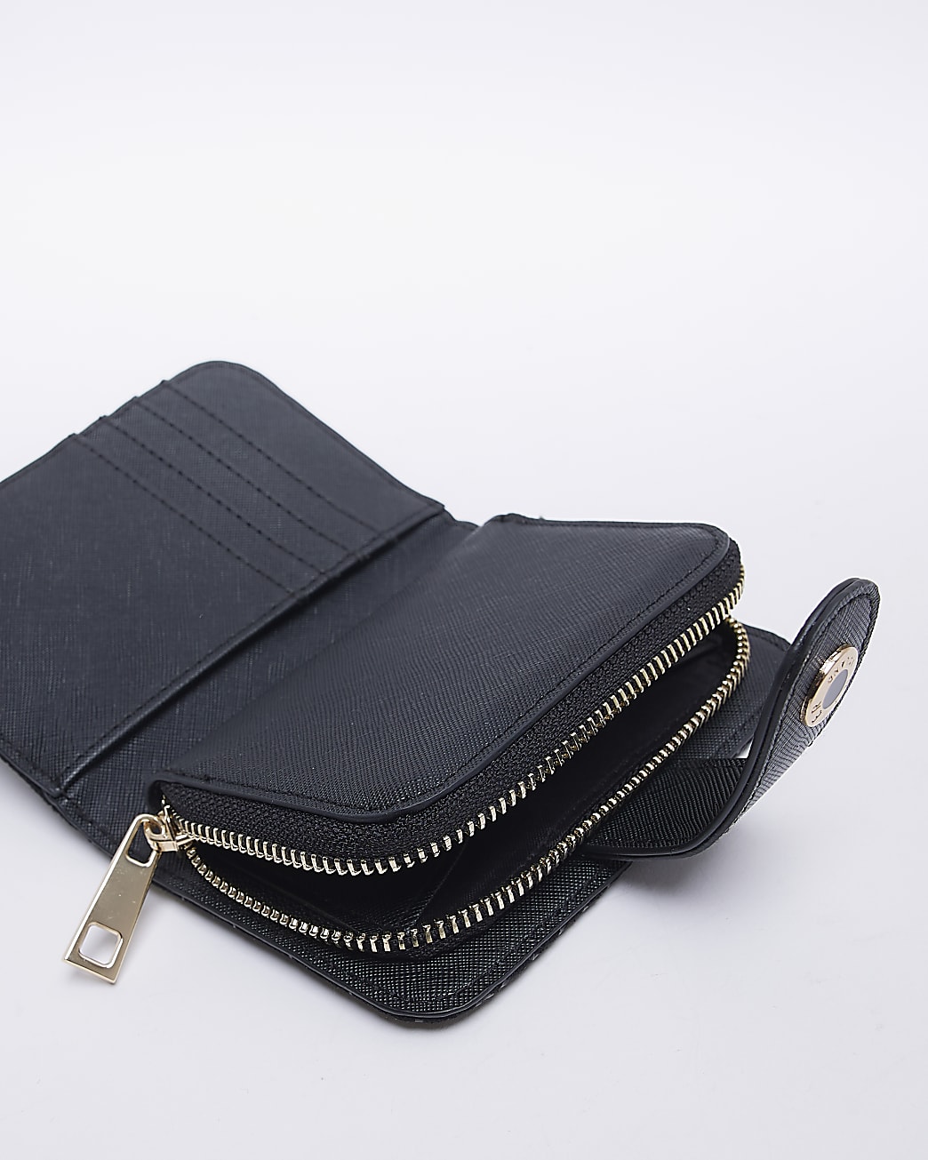Black RI monogram purse