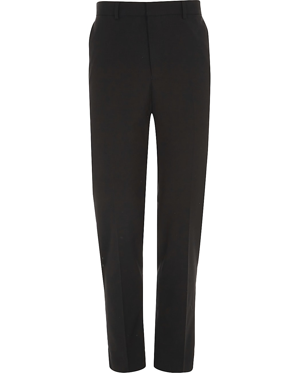 Big and Tall black slim fit smart trousers
