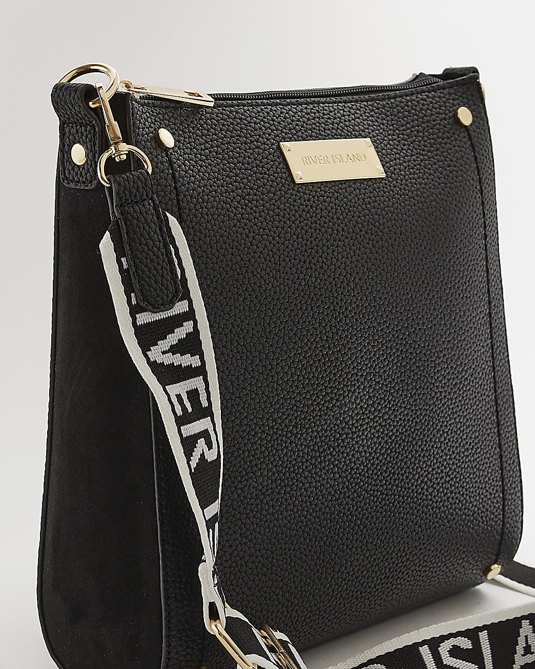 Black RI messenger bag