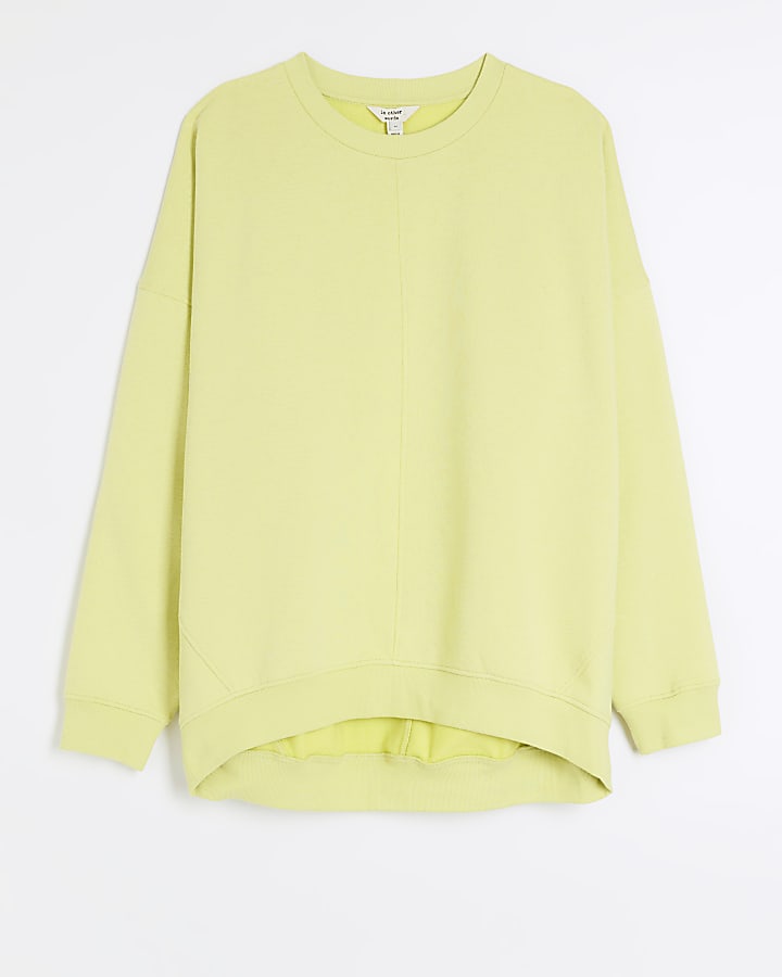 Lime green oversized sweatshirt