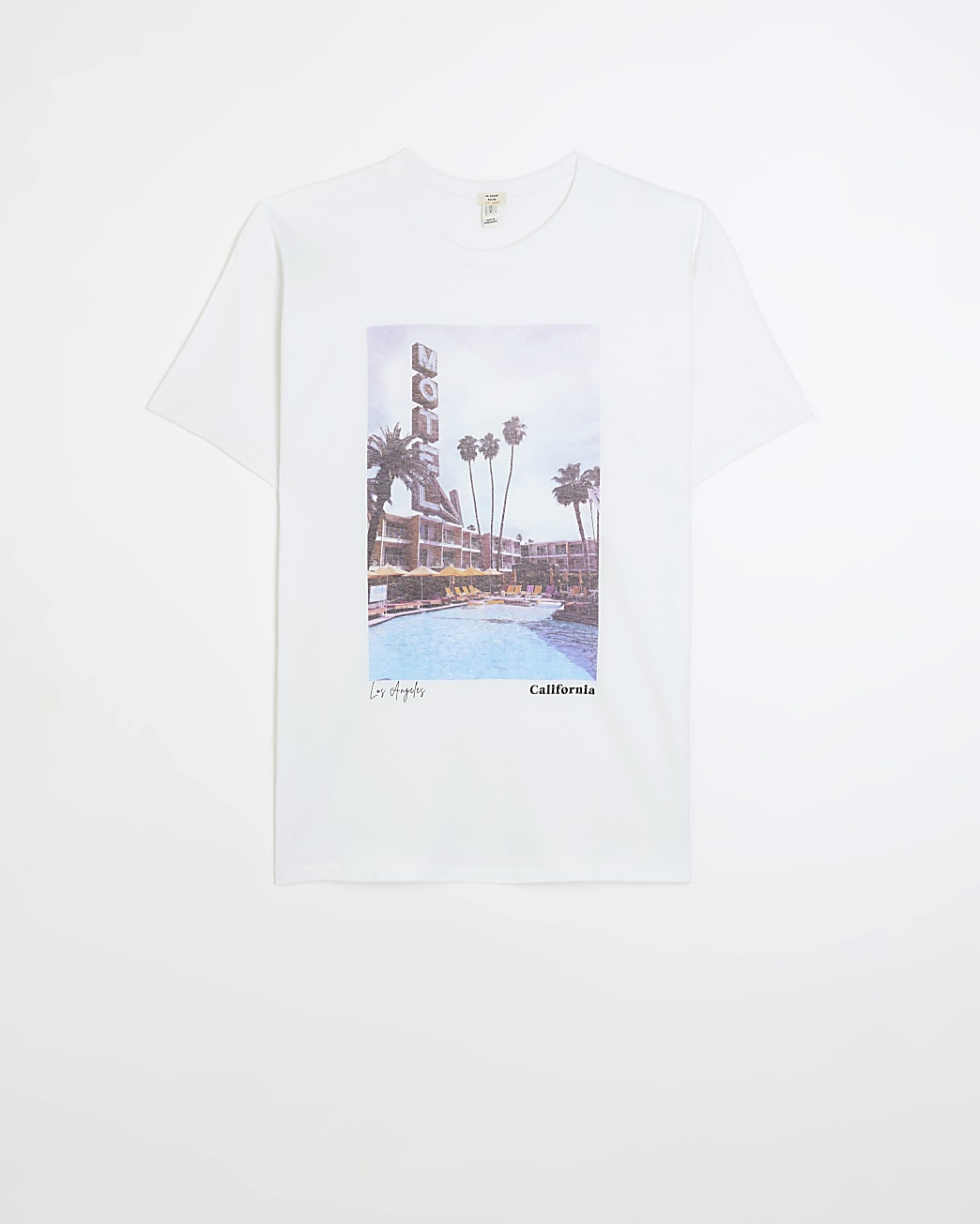 White California graphic t-shirt