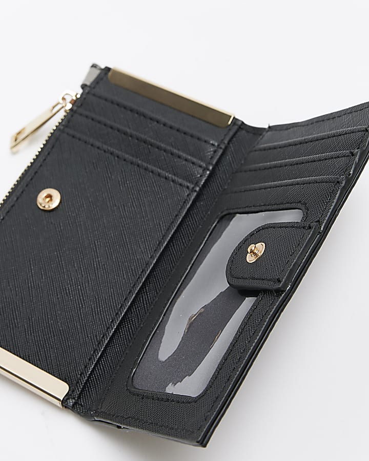 Grey RI monogram mini purse