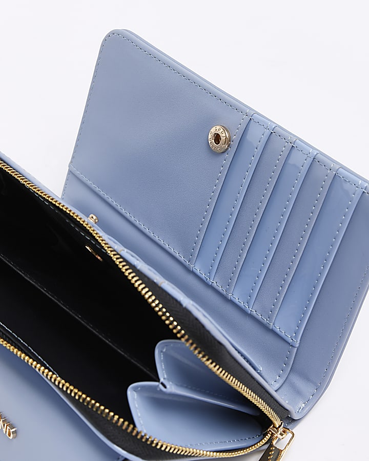 Blue envelope purse