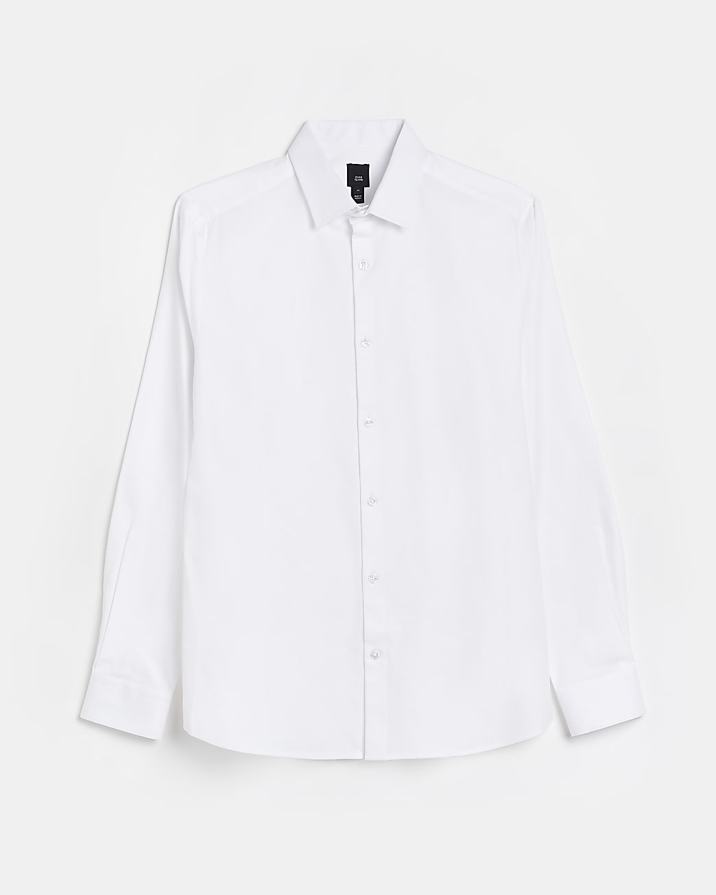 White slim fit easy iron shirt