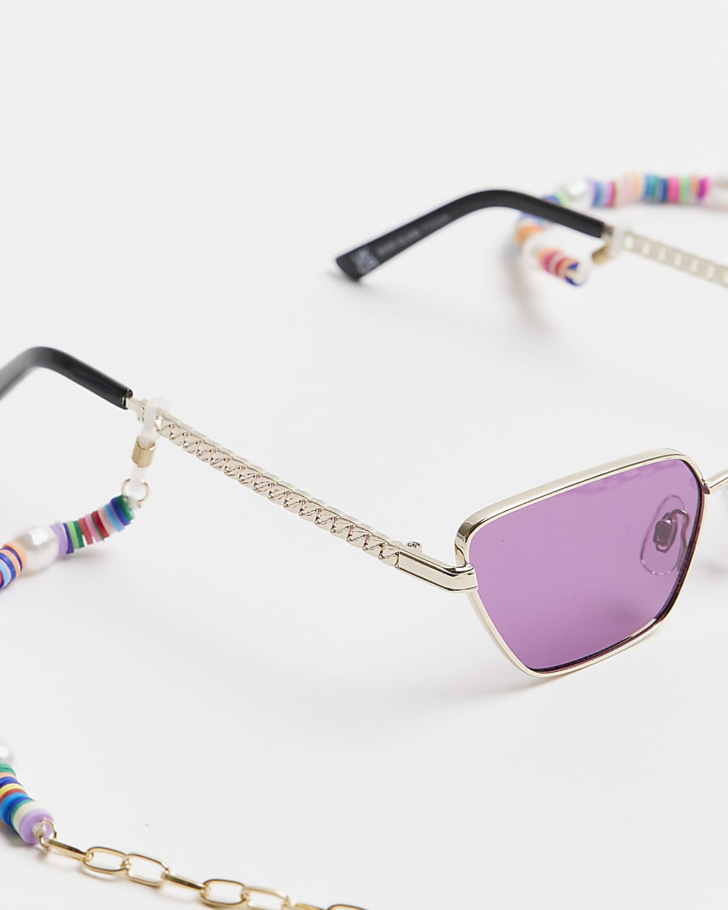 Purple cateye sunglasses