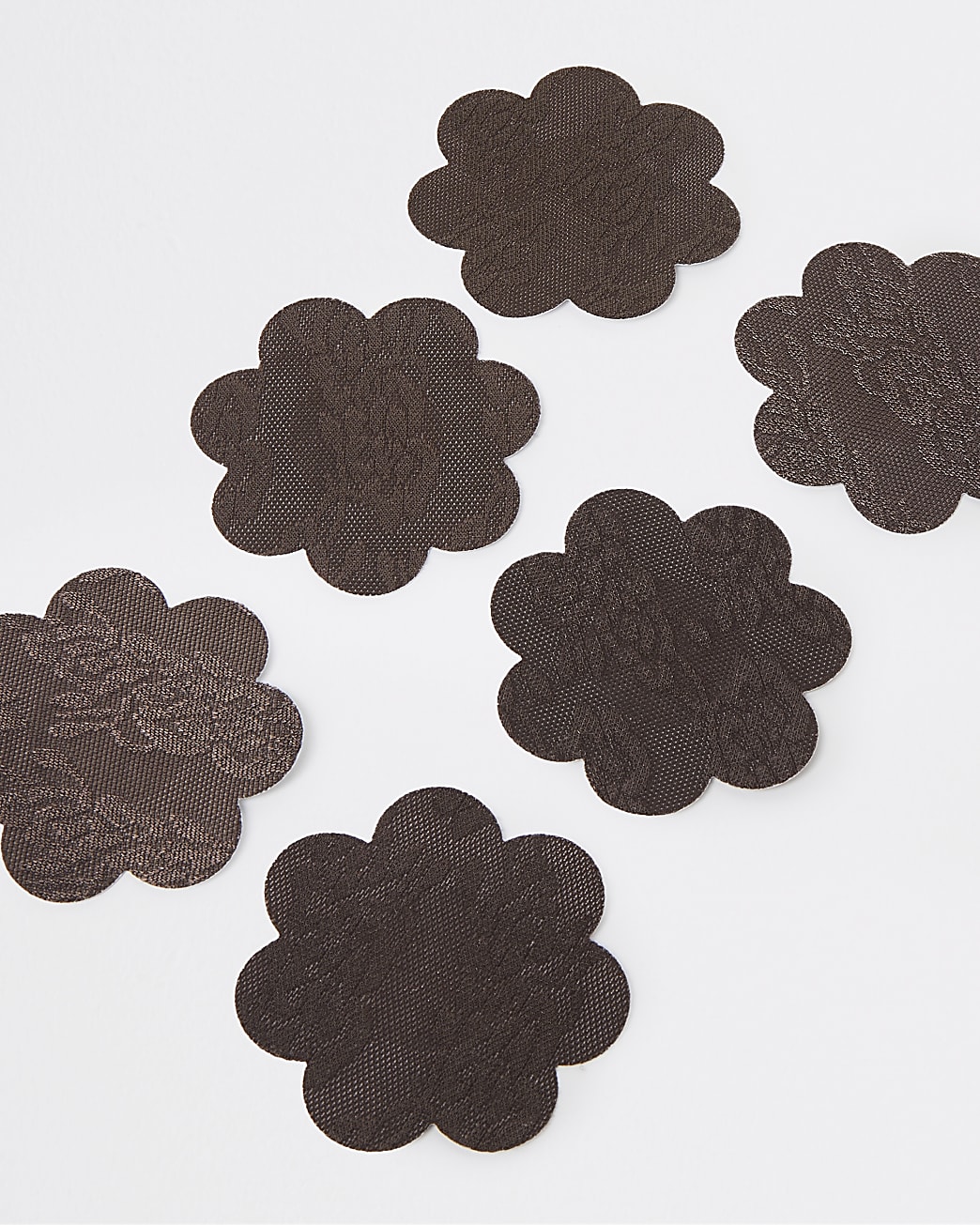 Dark brown nipple covers