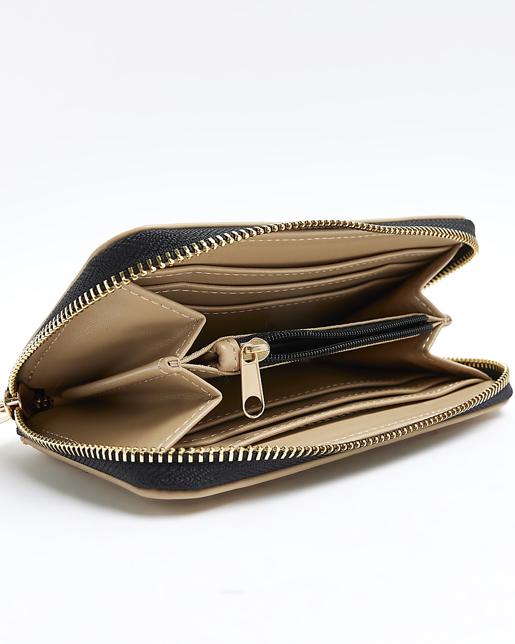 Khaki canvas RI purse