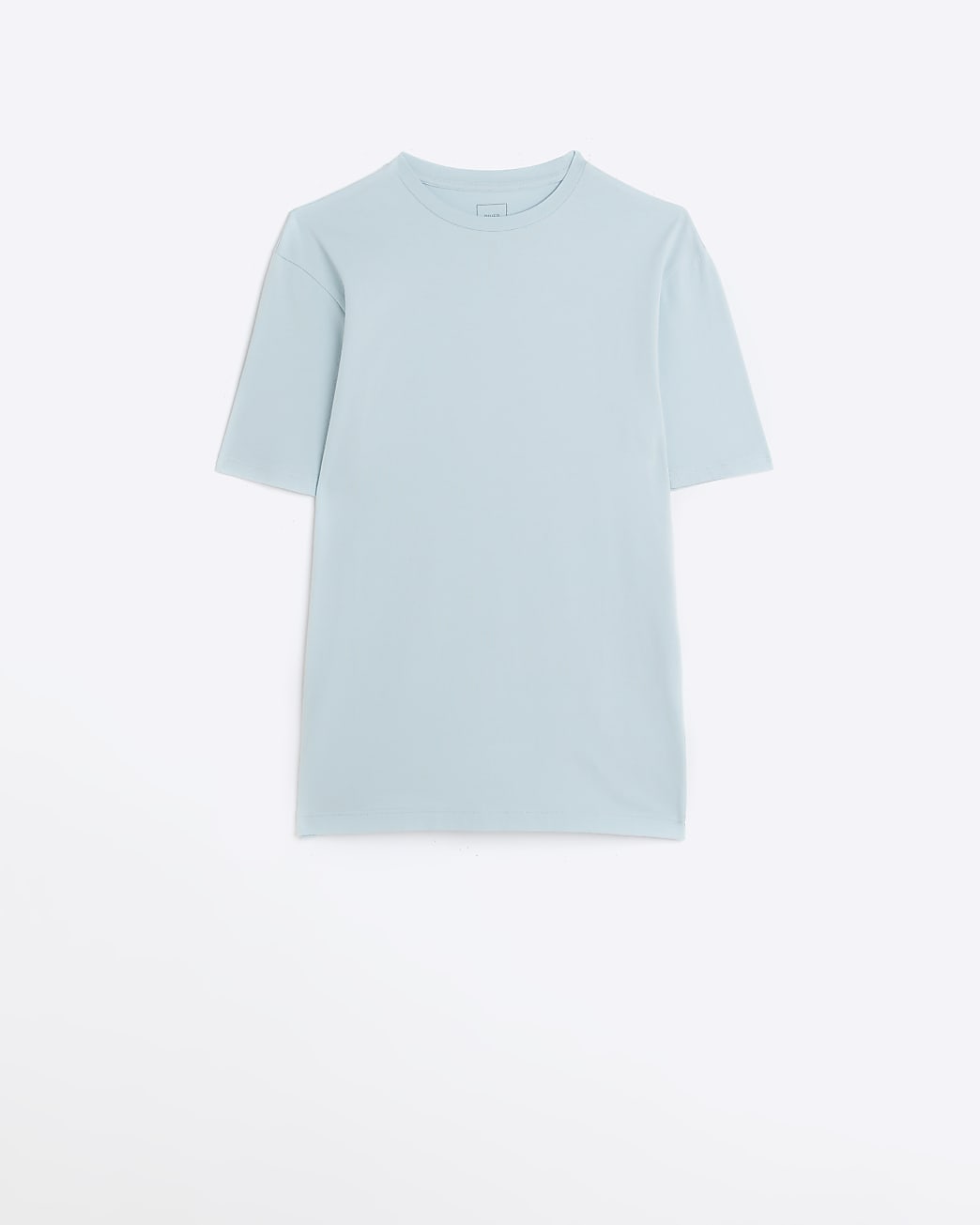 Light blue muscle fit t-shirt