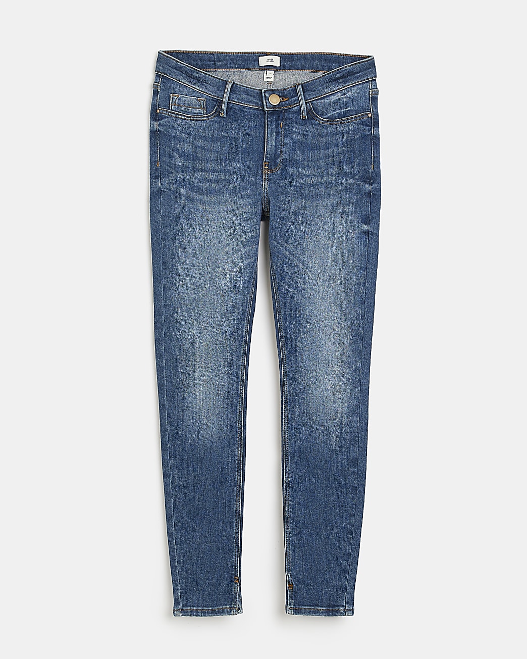 Blue Molly low rise skinny jeans
