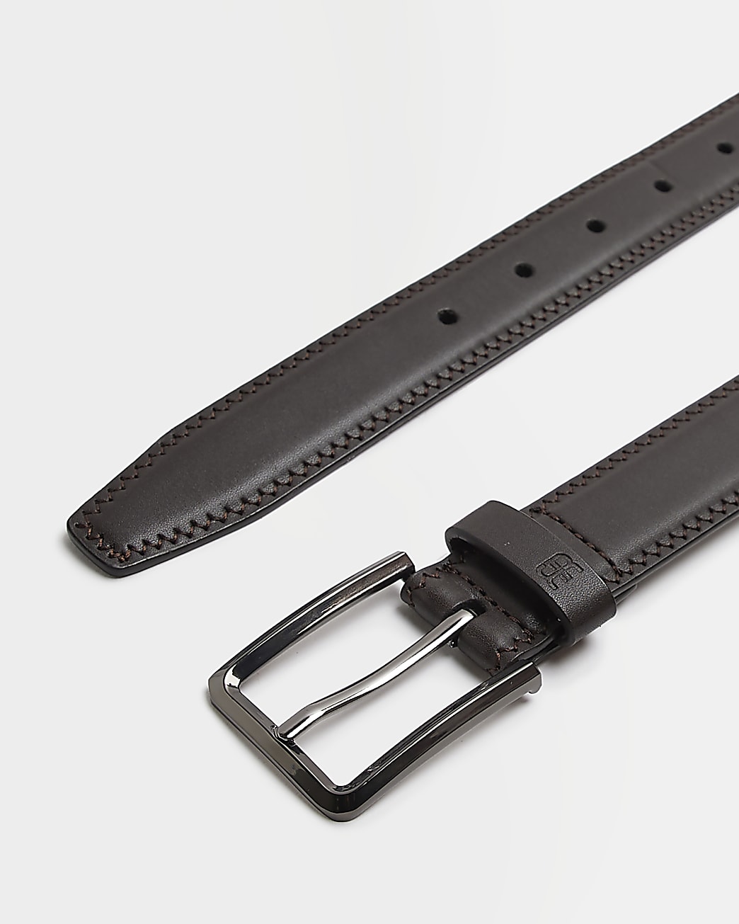 Brown Faux leather Belt