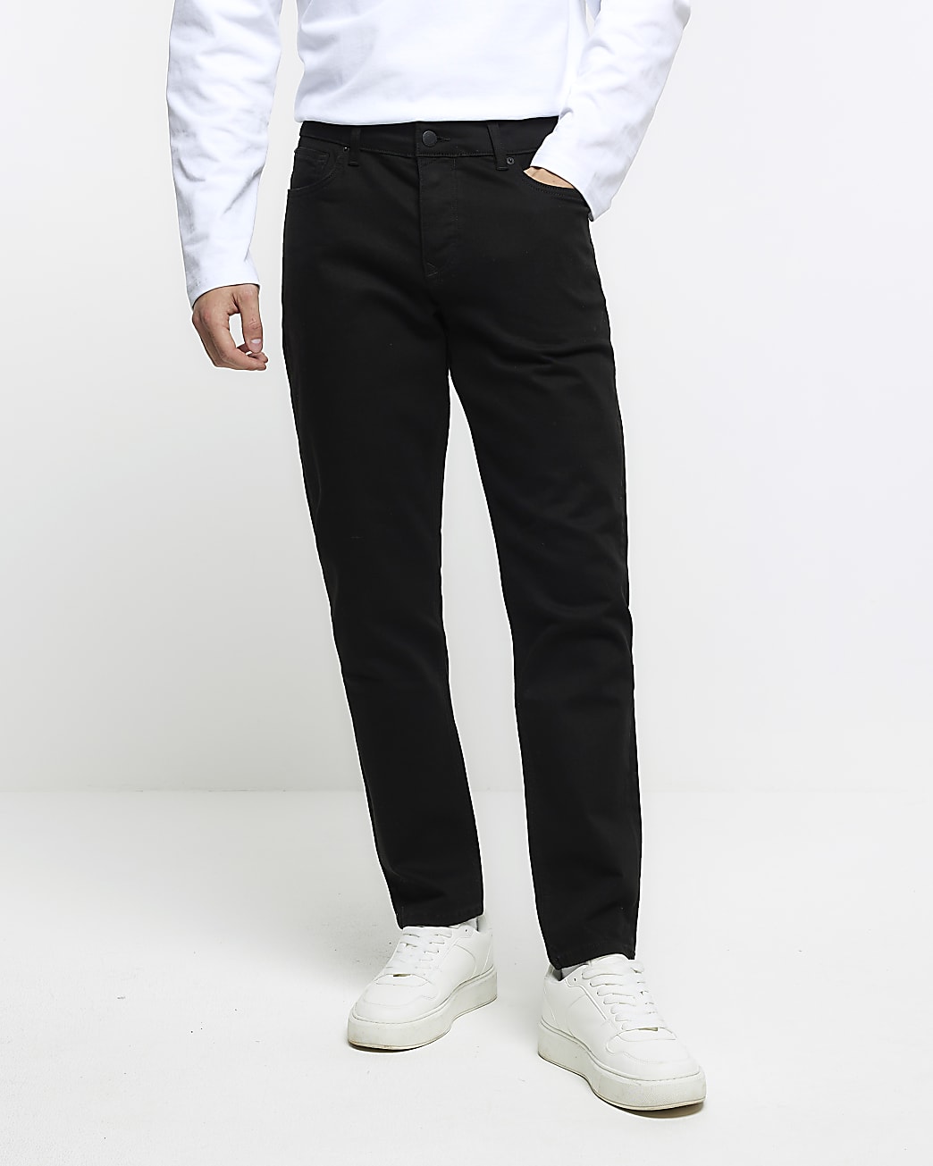 Black slim fit jeans