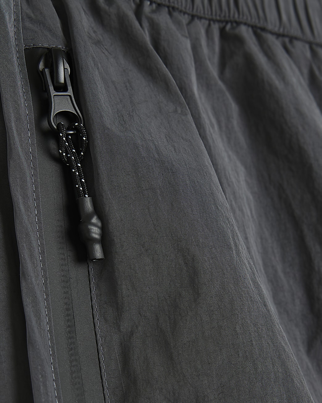 Grey regular fit iridescent swim shorts