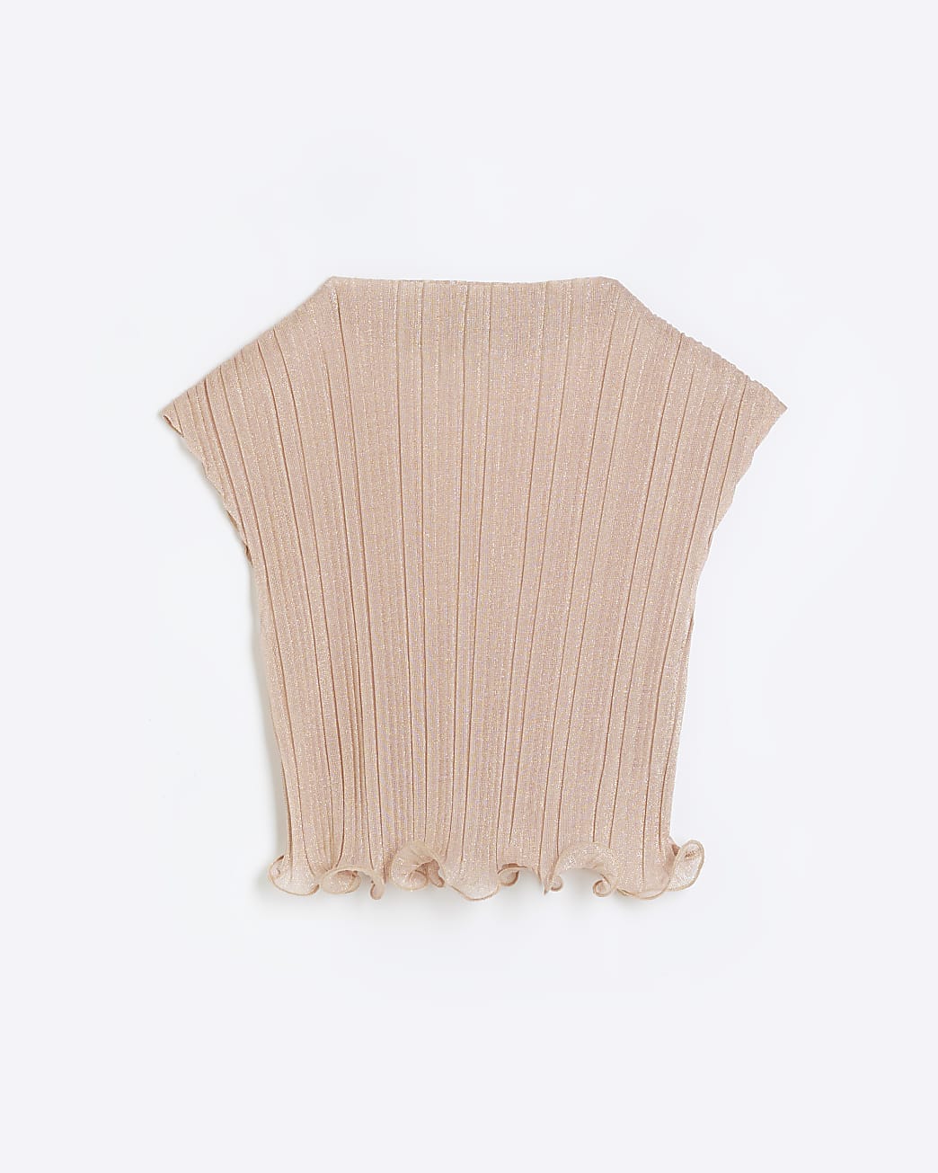 Petite pink sleeveless top