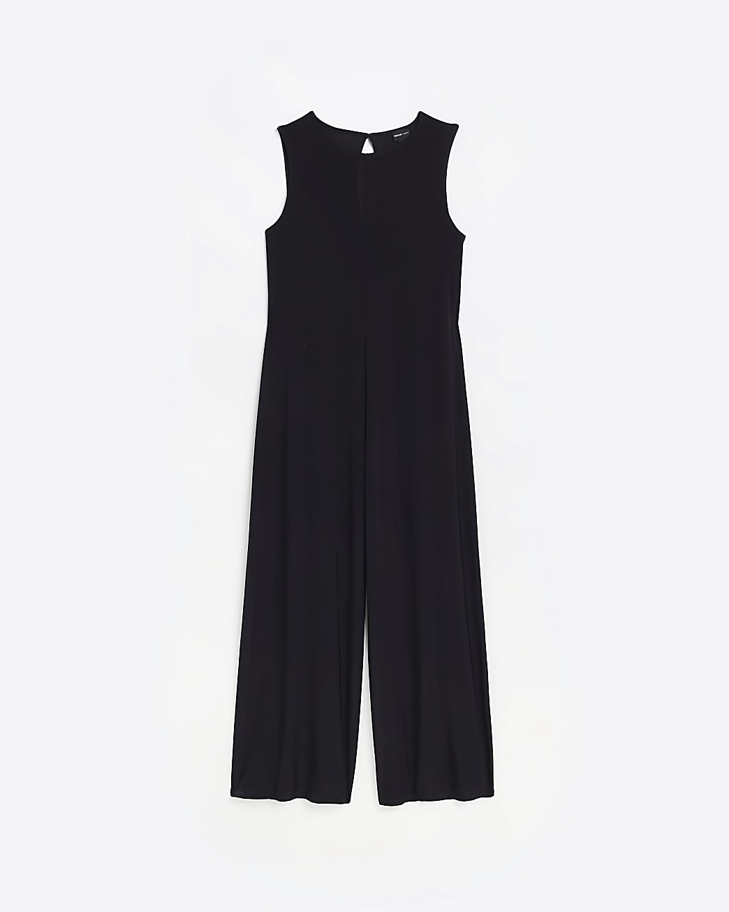 Black wide leg jumpsuit