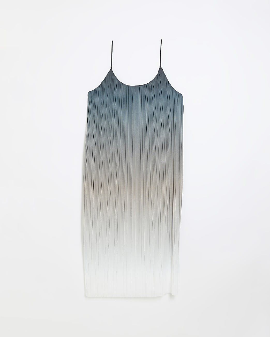 Plus grey ombre midi dress