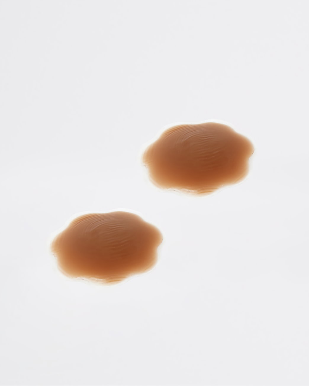 Brown silicone nipple covers