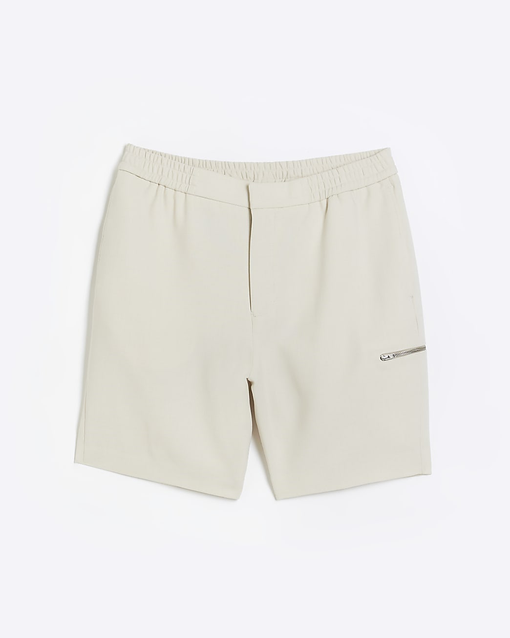 Stone regular fit cargo smart shorts