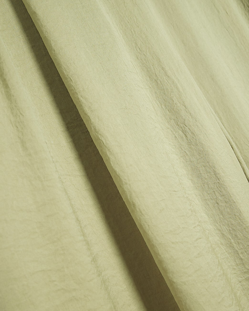 Petite khaki palazzo trousers