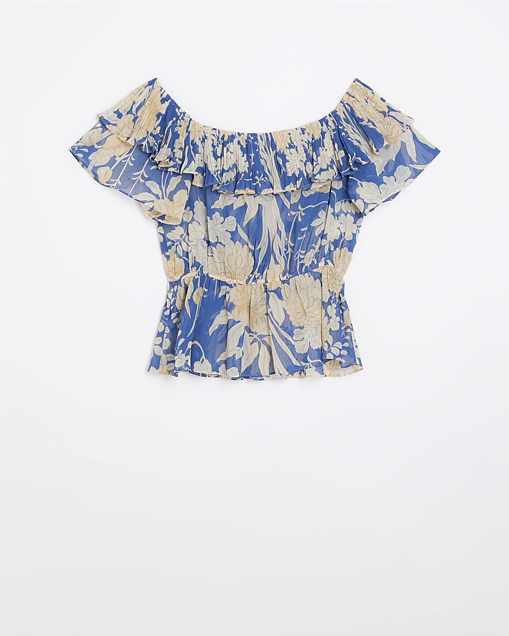 Blue print bardot top