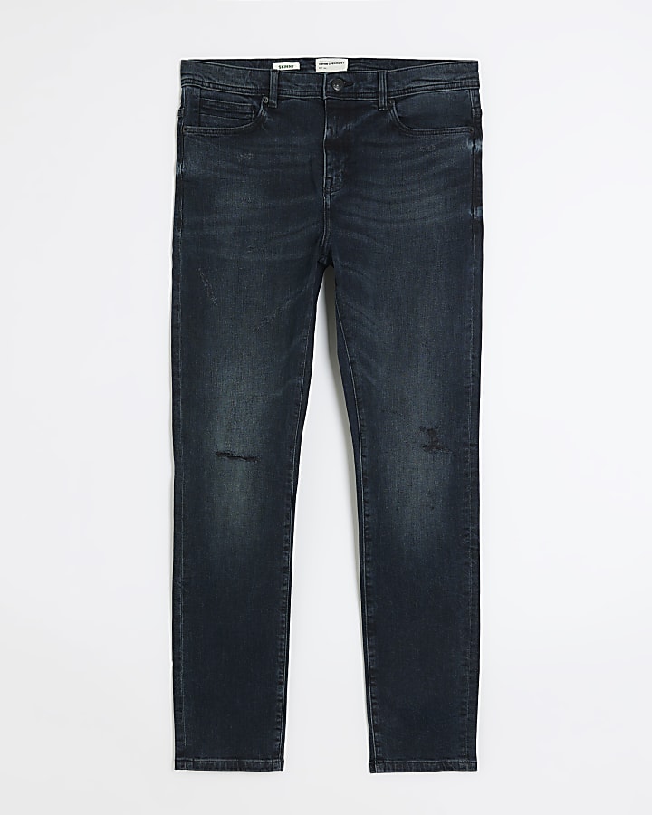 Dark blue skinny fit jeans