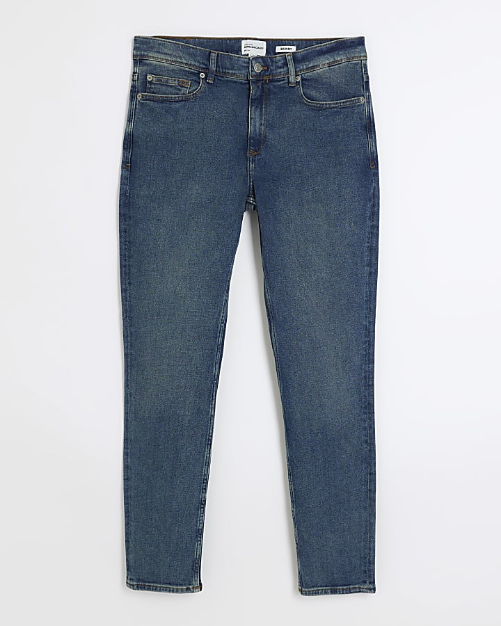 Blue skinny fit jeans