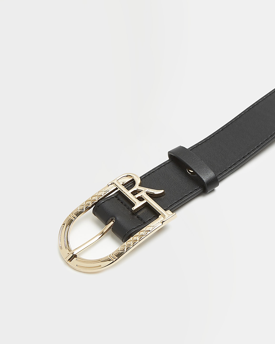 Black RI buckle belt
