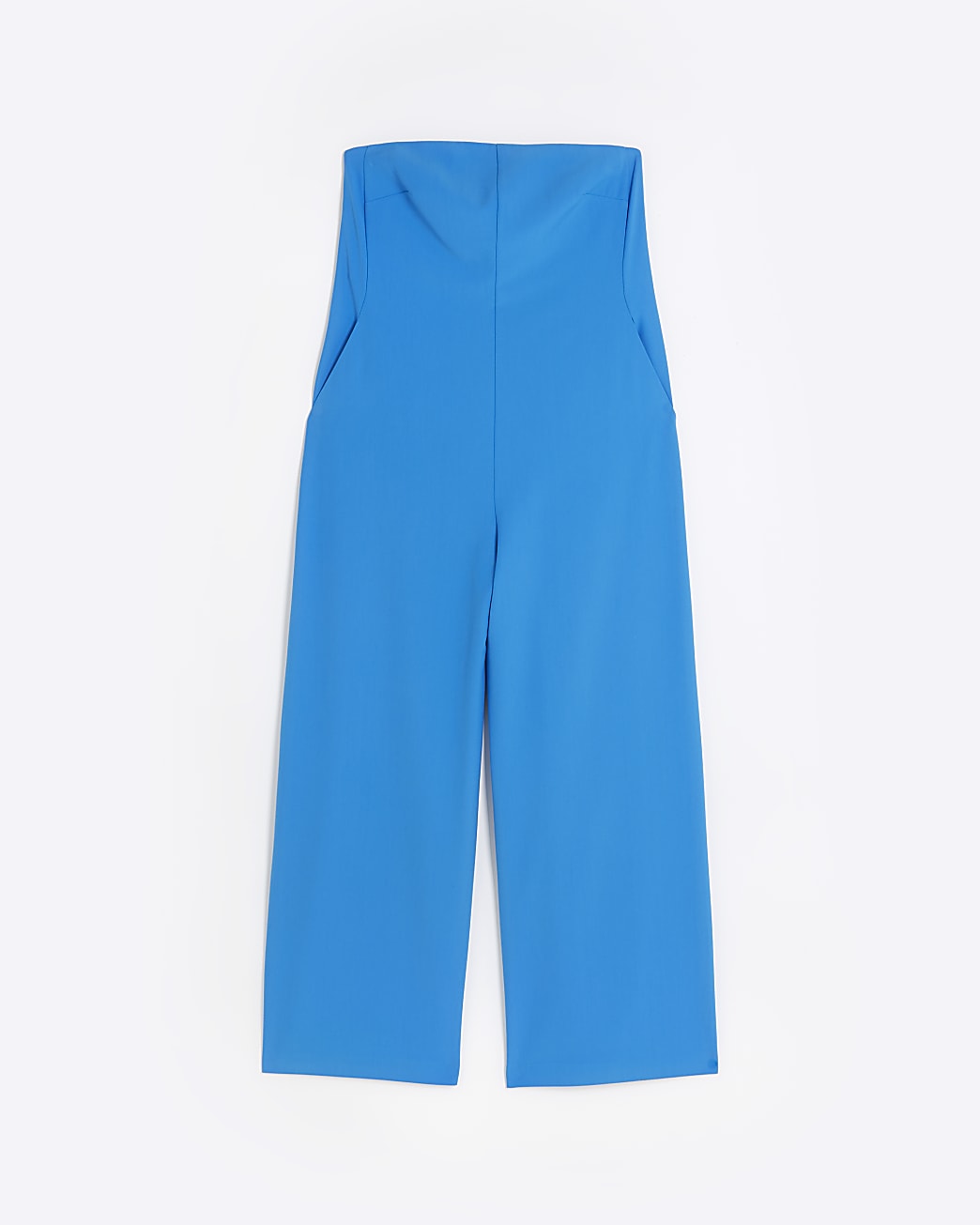 Blue RI Studio wide leg bandeau jumpsuit