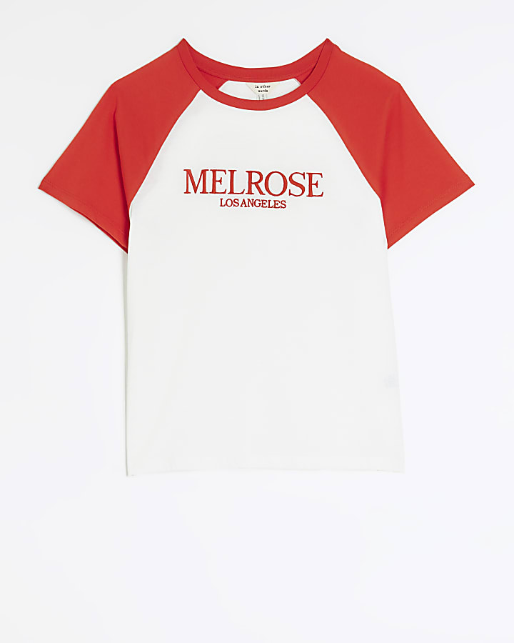 White graphic t-shirt