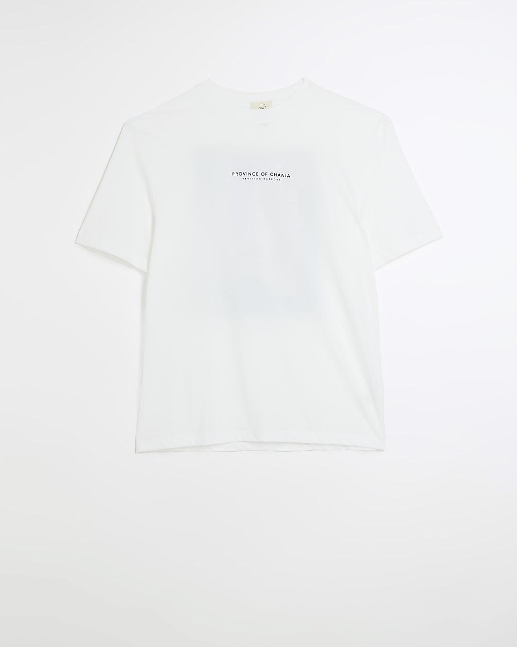 White regular fit graphic t-shirt