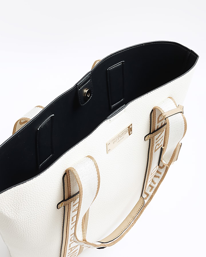 Cream RI shopper bag