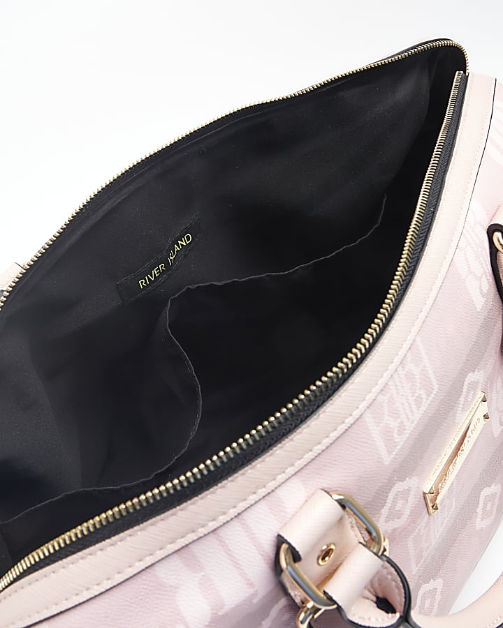 Pink RI ombre travel bag