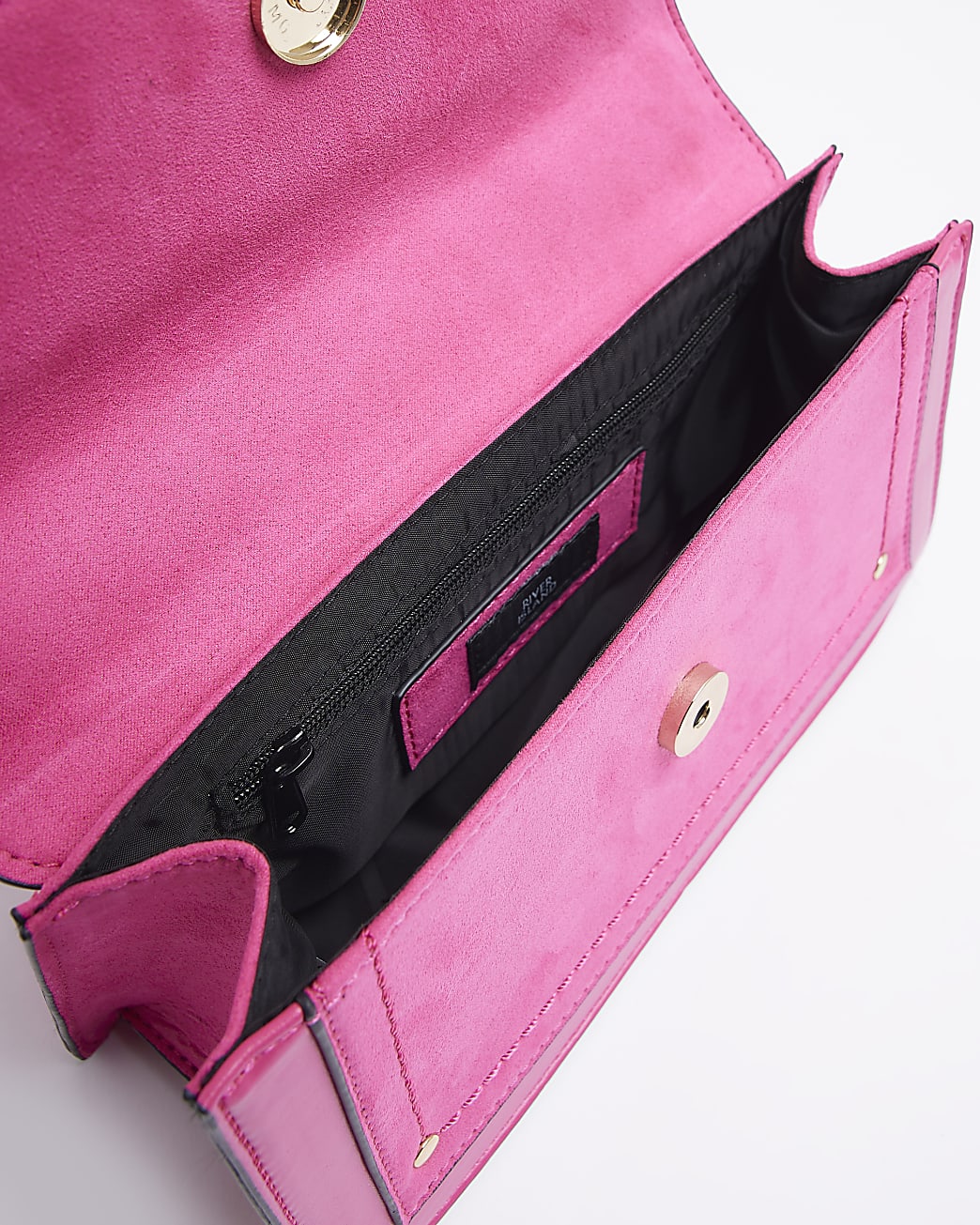 Pink cross body bag