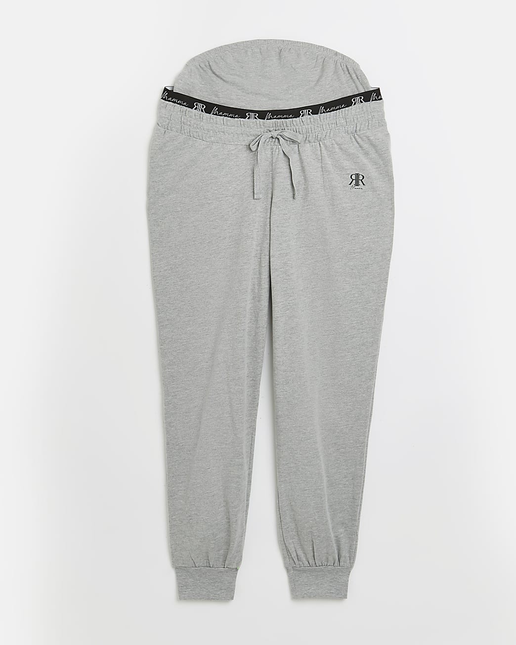 Grey maternity joggers