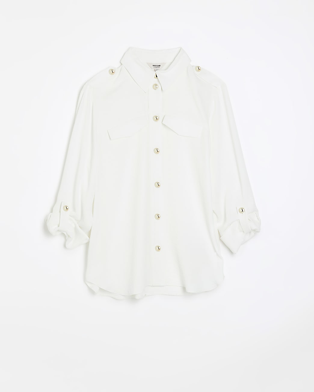 White utility shirt