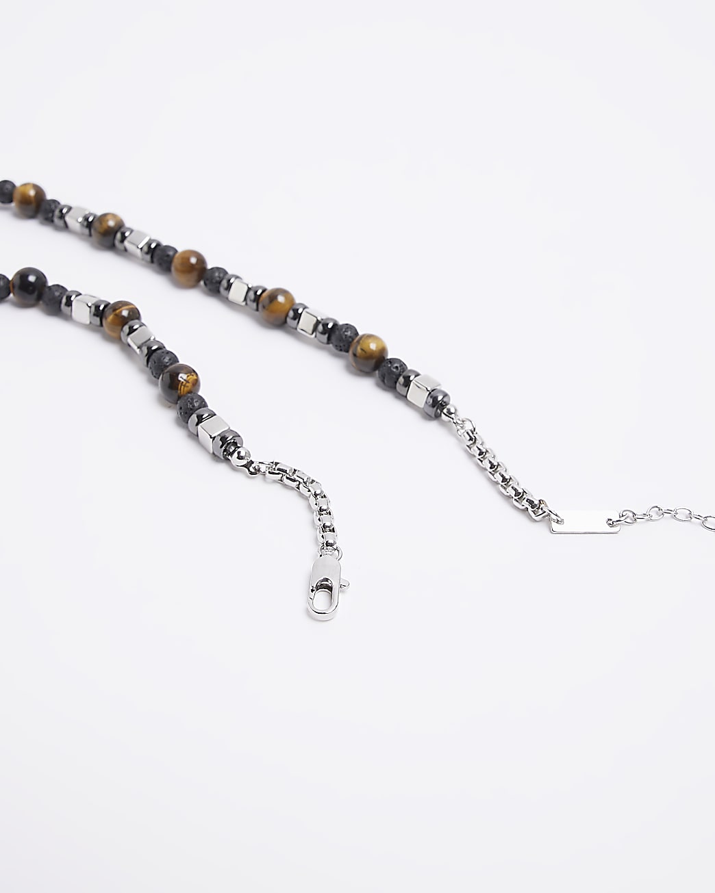 Brown beaded necklace