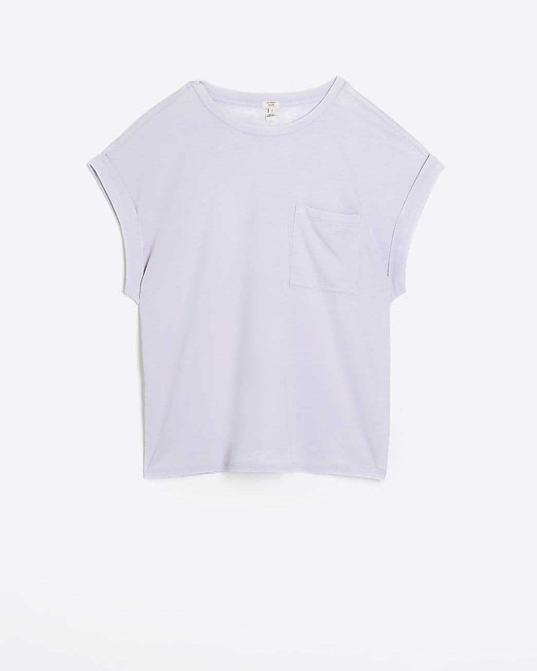 Purple pocket t-shirt