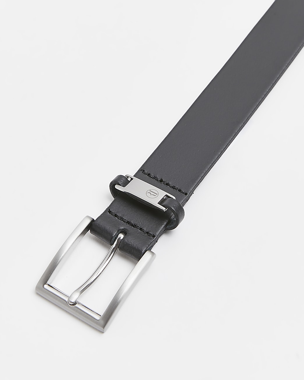 Black Leather RI Belt