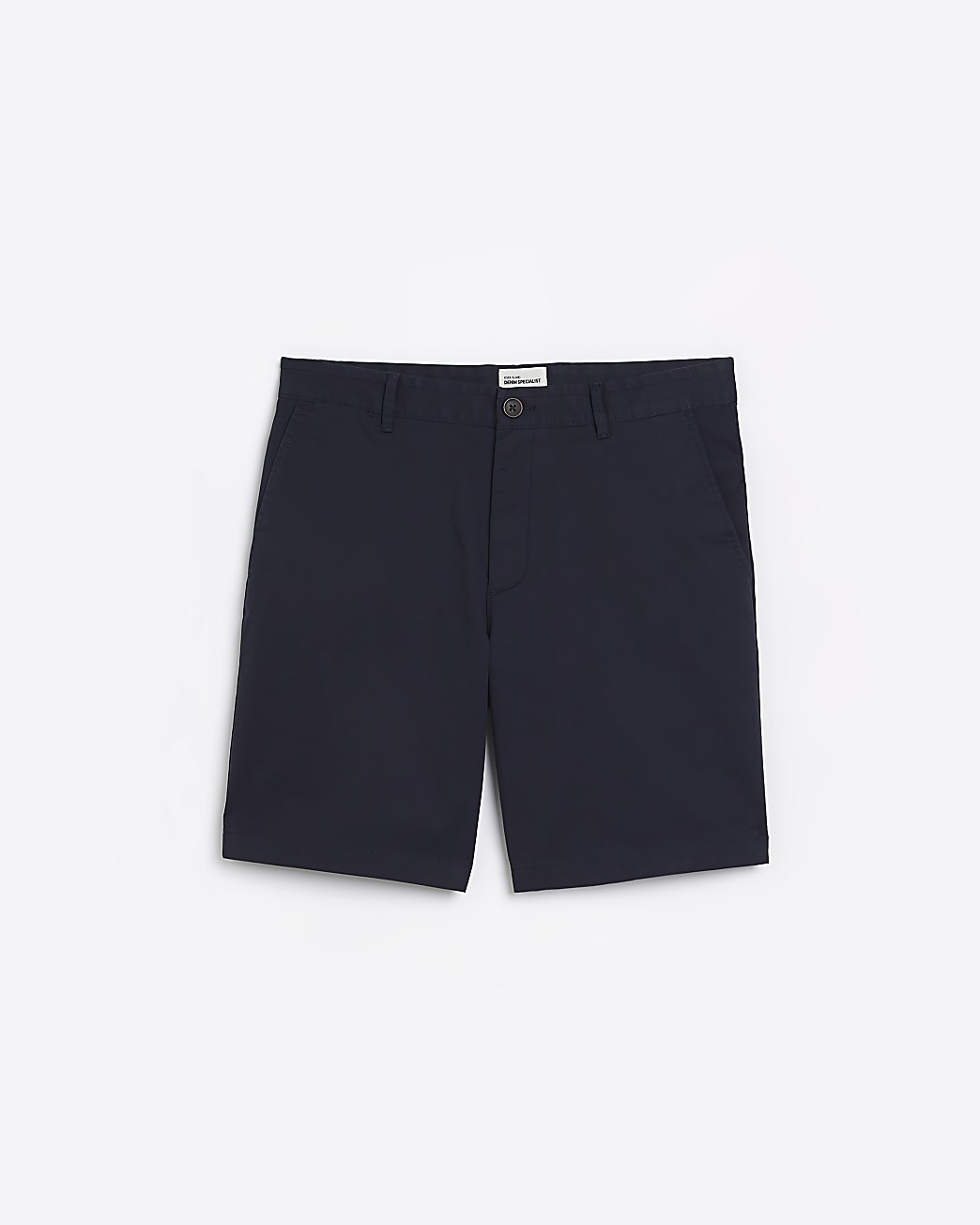Navy Slim fit chino shorts