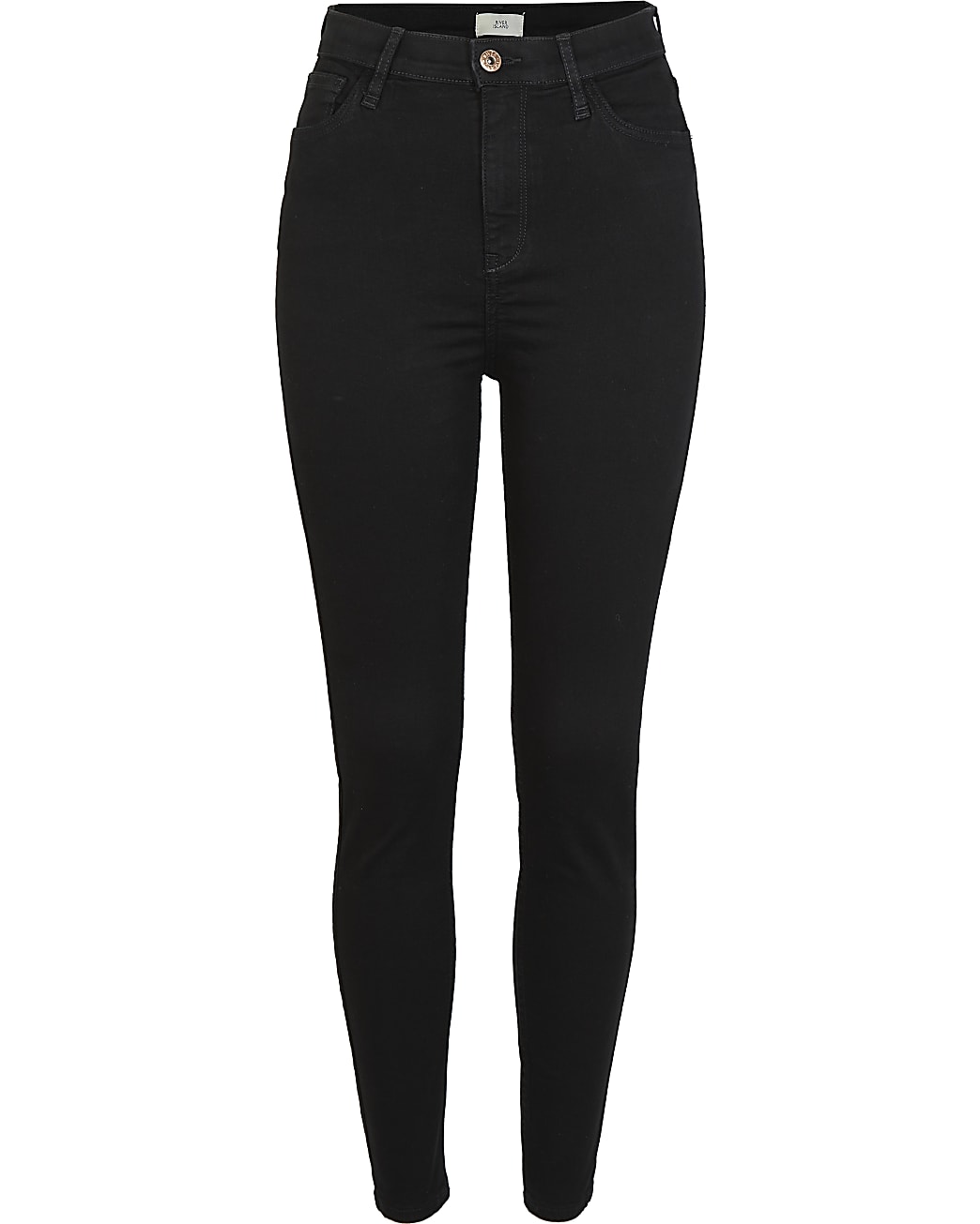 Black high waisted skinny jeans multipack