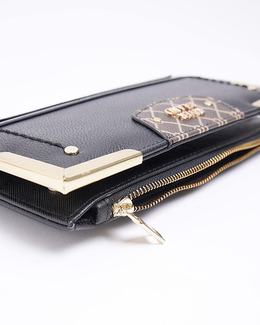 Black Monogram Purse