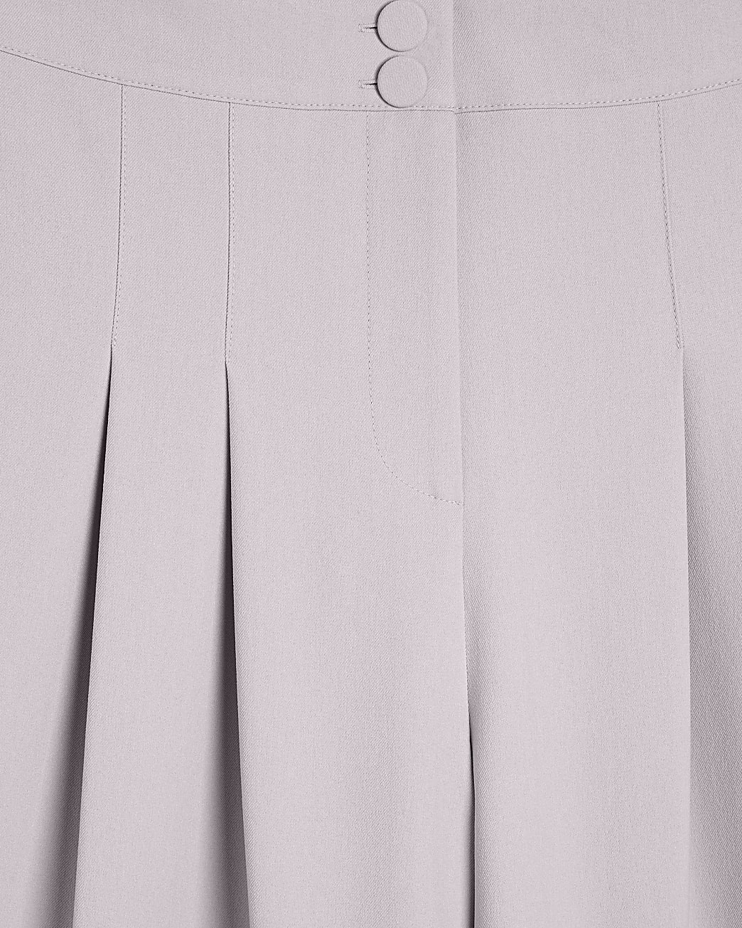 Grey wide leg trousers