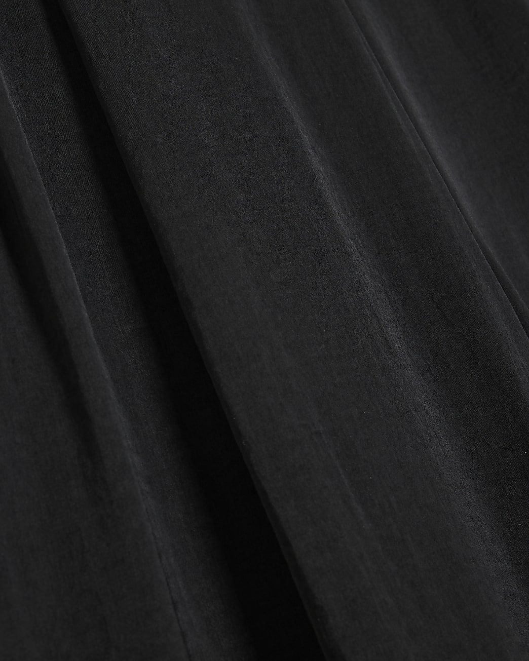 Petite black palazzo trousers