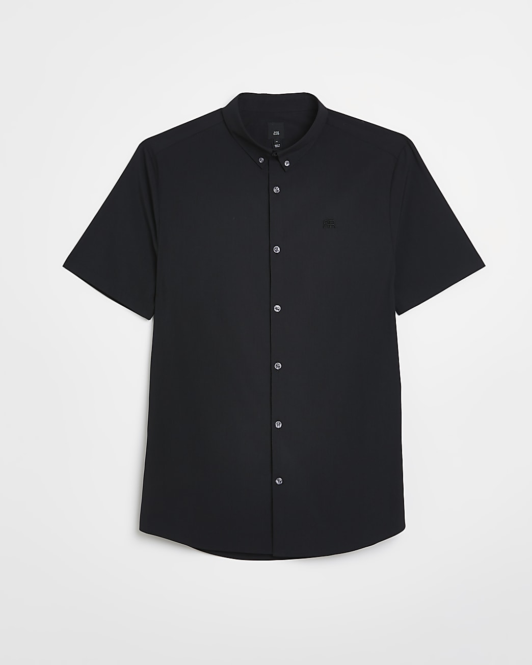 Black RR Muscle fit short sleeve shirt