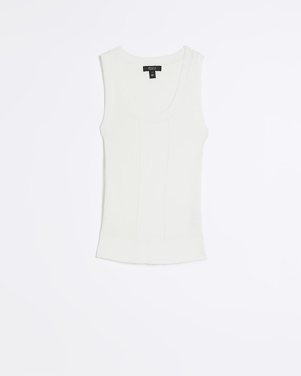 White RI Studio knit top