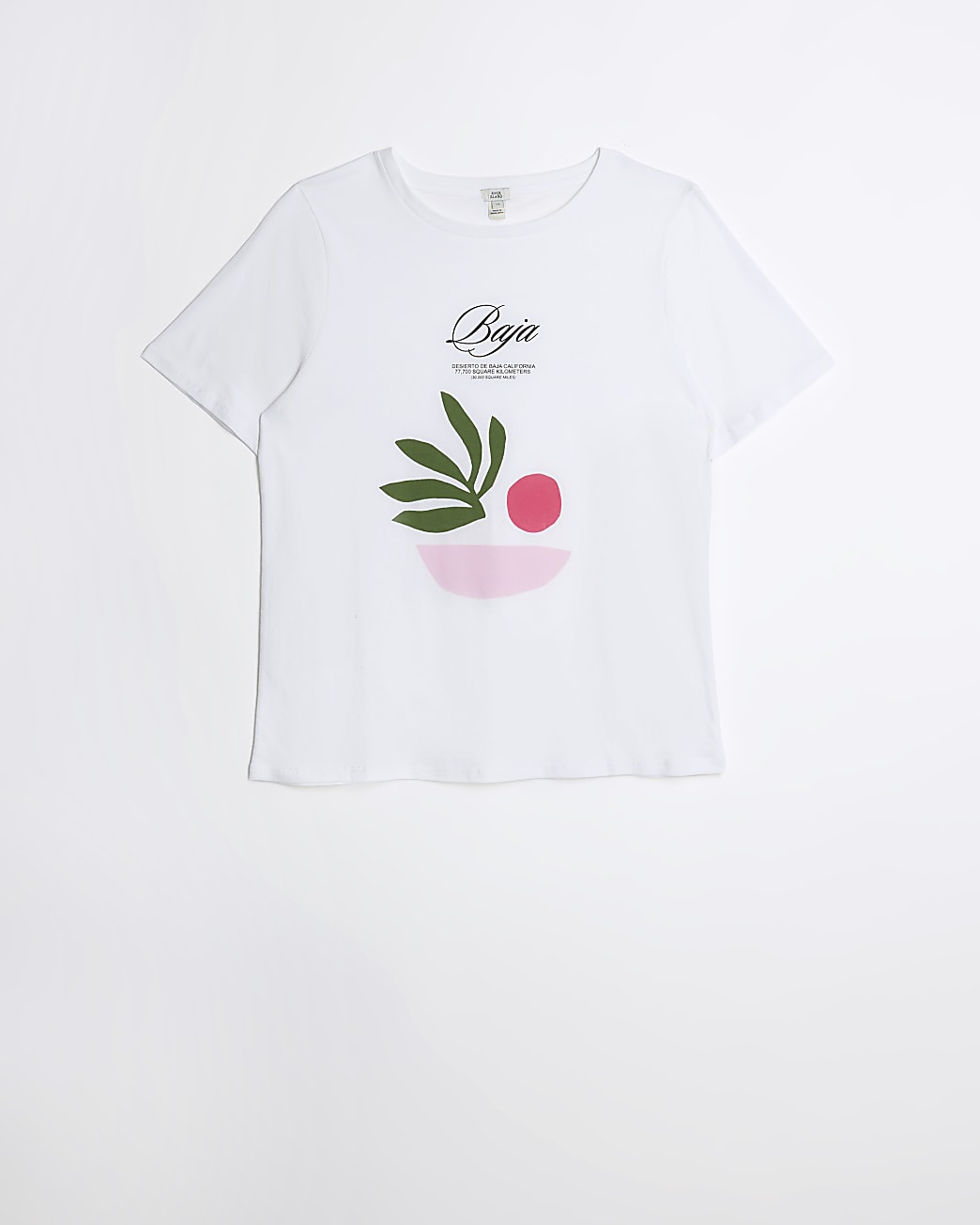 White graphic t-shirt