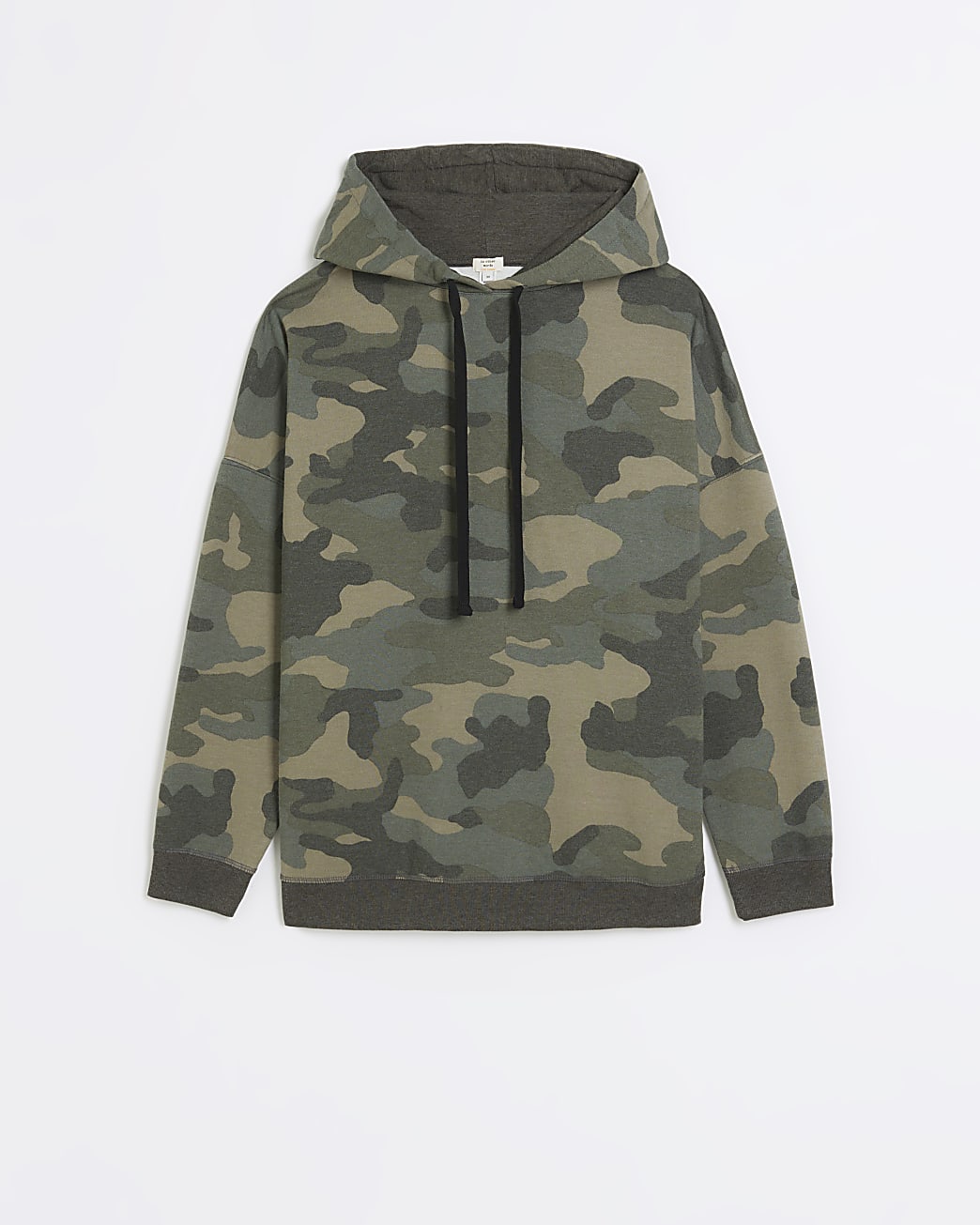 Khaki camouflage hoodie