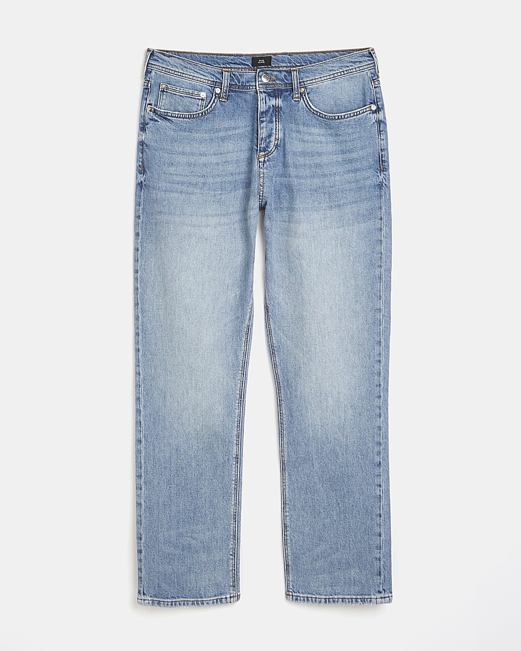 Blue Straight fit jeans