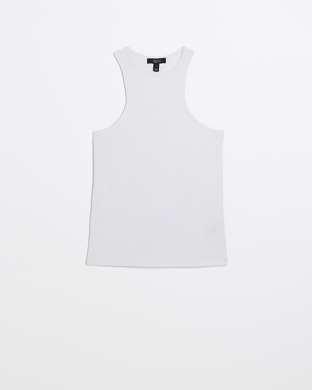 White RI Studio racer vest